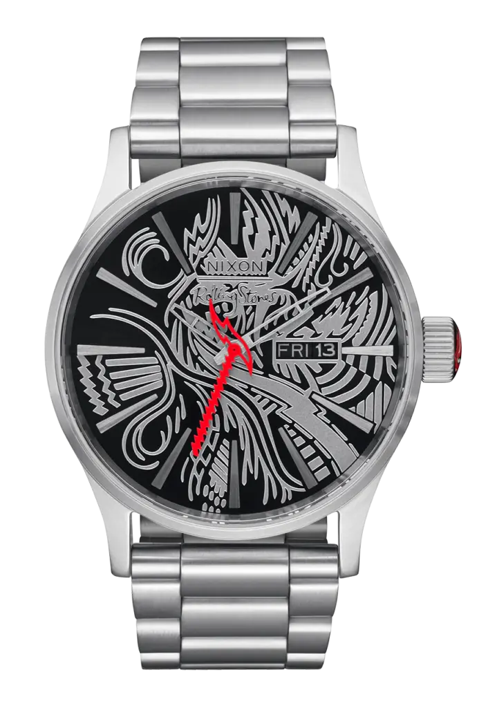Nixon x Rolling Stones Sentry Stainless Steel Watch