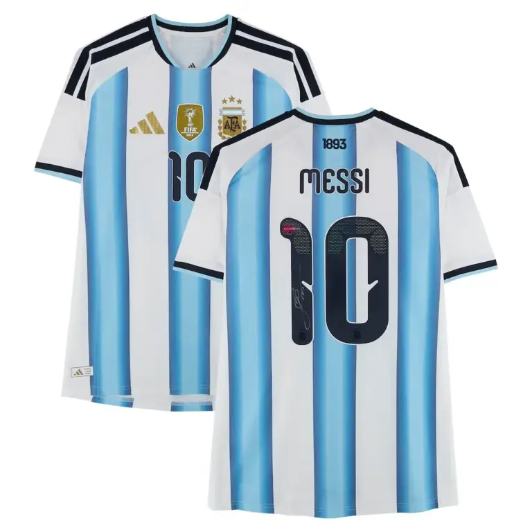 Lionel Messi Argentina National Team Autographed Fanatics Authentic Adidas 2026 World Cup Authentic Jersey