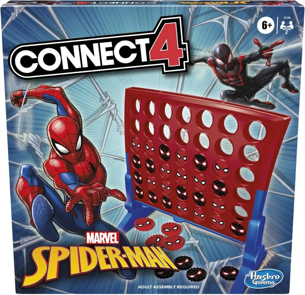 Hasbro Gaming Connect 4 Marvel Spider-Man Edition