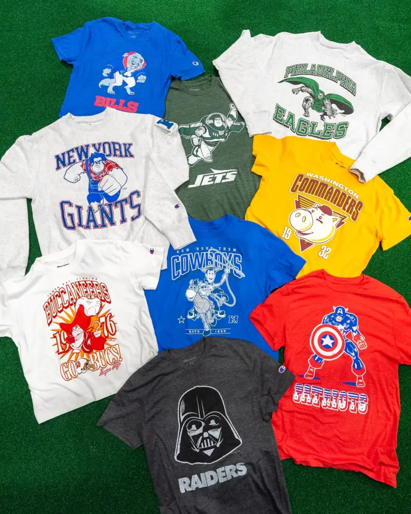Disney NFL Apparel Collection: Shop Online